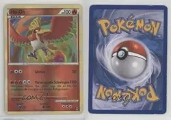 Ho-oh German Reverse Foil Pokemon HeartGold & SoulSilver Call of Legends #9 15fy - Image 3
