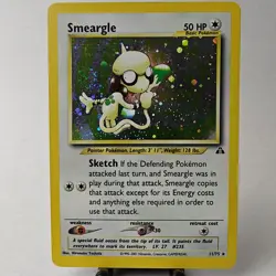 Pokemon TCG Smeargle Neo Discovery 11/75 Holo Rare NM SWIRL🌀 - Image 1
