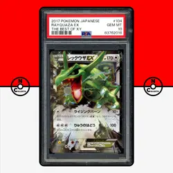 Pokemon PSA 10 Rayquaza EX Holo 104/171 The Best of XY Japanese - Image 1