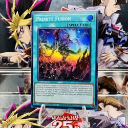 Yugioh Primite Fusion DUAD-EN065 Super Rare 1st Ed Near Mint - Image 1