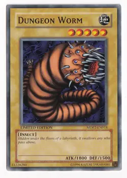 Dungeon Worm - MDP2-EN018 - Common - Limited Edition YuGiOh - Image 1
