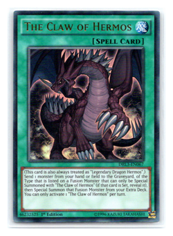 The Claw of Hermos - DRL3-EN067 - Ultra Rare - 1st Edition - Yugioh - Image 1