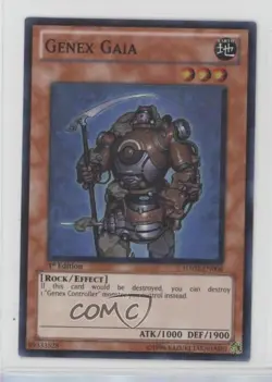 Rare - Genex Gaia 1st Ed. YuGiOh Hidden Arsenal 2 #HA02-EN006 2010 00em - Image 1