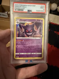 Gengar - (Prerelease) SWSH241 SWSH: Sword & Shield Promo Cards Holo PSA 9 - Image 1