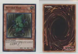 Naturia Vein 1st Ed. YuGiOh Hidden Arsenal 2 #HA02-EN004 2010 0b3 - Image 3