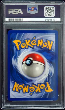 1st Edition Hitmonlee 22/62 PSA 8 Fossil Pokemon Card - Image 3