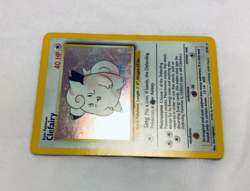 Pokemon Trading Card Game TCG Base Set Holo Clefairy 5/102 Black Ink Dot Error - Image 3