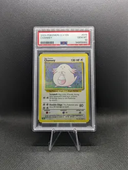 Pokemon TCG 2023 Chansey 015/034 Trading Card Game Classic Holo PSA 10 Gem Mint - Image 1