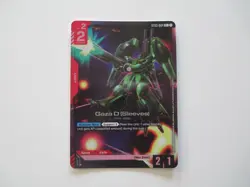 GUNDAM CARD GAME ST03-004 GAZA D (SLEEVES) ALT ART CARD - Image 1