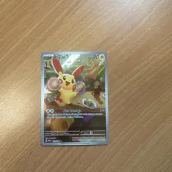 Plusle 193/182 Sv04: Paradox Rift Holo Illustration Rare Pokemon Card TCG - Image 1