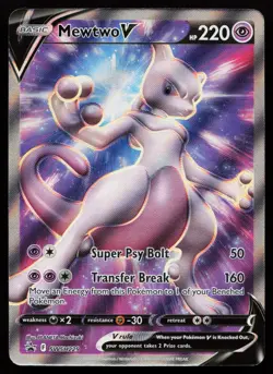 Mewtwo V SWSH229 Promo SWSH: Sword & Shield Promo Cards Pokemon Card - Image 1