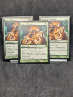 Reach of Branches X3 LP Morningtide MTG Magic the Gathering - Image 1