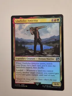Gladiolus Amicitia, Final Fantasy MTG, FIN-224 FOIL - Image 2