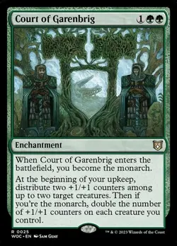 Court of Garenbrig ~ Commander: Wilds of Eldraine [ NM ] [ Magic MTG ] - Image 1