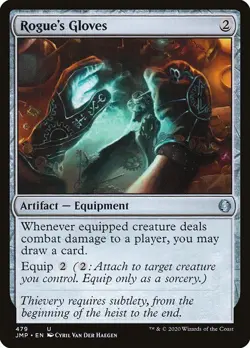 1x Rogue's Gloves NM Eng MTG - Jumpstart - Image 1