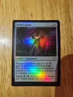 MTG - Bride's Gown - FOIL - Innistrad: Crimson Vow - Image 1