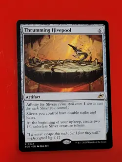 Thrumming Hivepool - NM Edge Of Eternities EOE Sliver MTG Magic the Gathering - Image 1