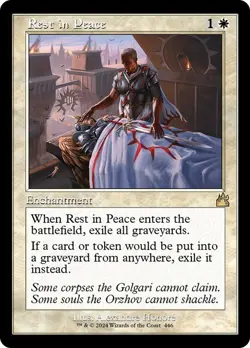 Rest in Peace Retro Frame Ravnica Remastered NM MTG - Image 1