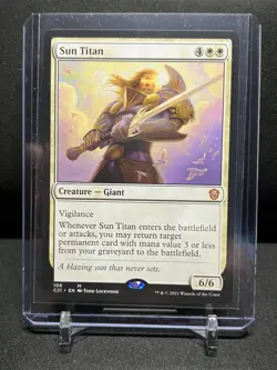 Sun Titan MTG Magic 2021 Commander - NM - Image 1