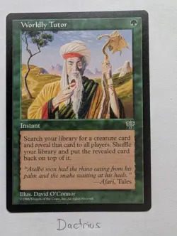 Worldly Tutor - Mirage - MtG - Image 1