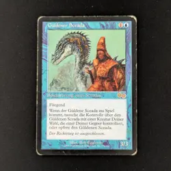 MTG \>> Gilded Drake (PO) <<// Urza's Saga - 341 Trading - Magic - Image 1