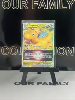 Dragonite VSTAR 050/078 Holo Ultra Rare Pokemon Go TCG NM - Image 1