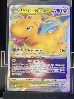 Dragonite VSTAR 050/078 Holo Ultra Rare Pokemon Go TCG NM - Image 2