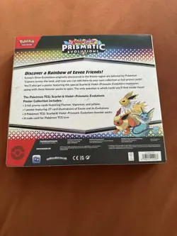 Pokemon TCG Scarlet & Violet Prismatic Evolutions Poster Collection - Image 3