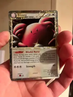 Pokemon Blissey Prime Heartgold & Soulsilver 106/123 Holo Rare LP /Excellent - Image 1