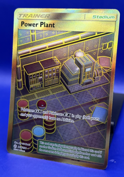 2019 Pokemon Power Plant 269/236 Cosmic Eclipse Gold Secret Rare Trainer LP - Image 3