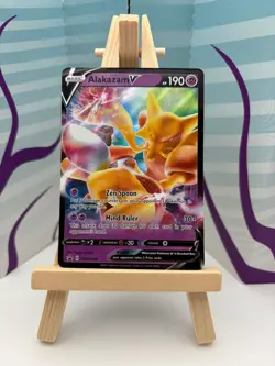 🧠 Pokemon TCG: Alakazam V - SWSH083 Promo - Sword & Shield Ultra Rare - NM/M - Image 1