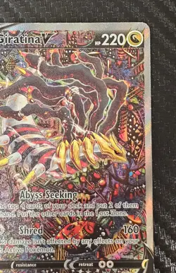 Pokemon Giratina V 186/196 Alternate Art Lost Origin Ultra Rare Holo NM - Image 3