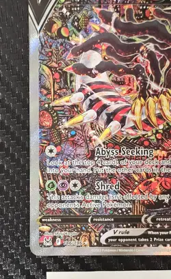 Pokemon Giratina V 186/196 Alternate Art Lost Origin Ultra Rare Holo NM - Image 4
