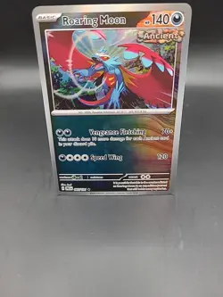 Roaring Moon 065/131 Master Ball S&V Prismatic Evolutions Pokemon (English) - Image 1