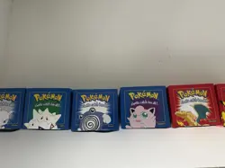1999 Burger King Pokemon 23K Gold Plated Complete Set Of 6 - New - Sealed - Image 2