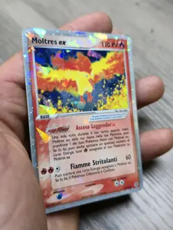 Pokemon Moltres Ex 115/112 Ex Rosso Fuoco/Verde Foglia - Image 2