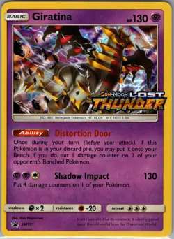 Giratina SM151 - Pokemon TCG SM Black Star Promos - Pre Release - Holo (NM) - Image 1