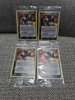 Pokemon Celebrations SWSH144 Greninja Gold Star X4 Sealed ETB Promo Lot Mint - Image 1