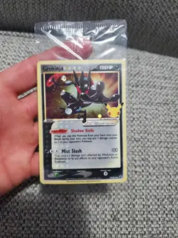 Pokemon Celebrations SWSH144 Greninja Gold Star X4 Sealed ETB Promo Lot Mint - Image 2