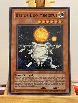 Helios Duo Megistus WC6-DE003 Super Rare Deutsch VG YUGIOH - Image 1