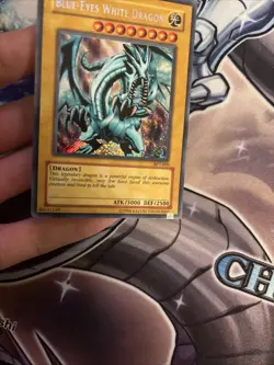 (YCL) Yu-Gi-Oh! Blue-Eyes White Dragon BPT-009 Secret Eye Of Anubis Misprint LP - Image 4