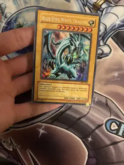 (YCL) Yu-Gi-Oh! Blue-Eyes White Dragon BPT-009 Secret Eye Of Anubis Misprint LP - Image 5