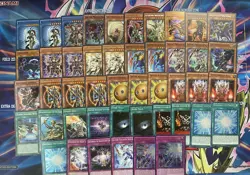Yugioh BLACK LUSTER SOLDIER DECK SUPER SHIELD ENVOY SACRED TWILI **HOT** + Bonus - Image 1