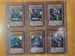 Yugioh! TCG Lot of 6: Theinen the Great Sphinx, Sphinx Teleia, & Andro Sphinx-NM - Image 1