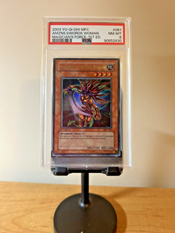 Amazoness Swords Woman MFC-061 Yu-Gi-Oh! Yugioh 1st Edition Holo PSA 8 NM-MT - Image 4