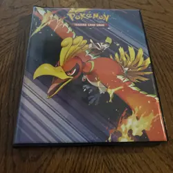 Pokemon Binder Filled With 42 Cards Promos, Ex, Full Art Trainer, IR, Holos.... - Image 1