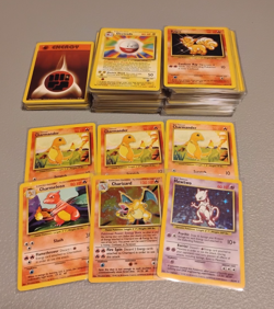 Pokemon TCG Base Set Unlimited Card Lot Charizard Mewtwo - Image 1