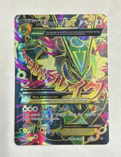 2015 Pokemon Roaring Skies M Rayquaza Ex Card 105/108 - Image 1