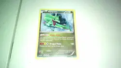Rayquaza HOLO RARE Legendary Pokemon XY64 Dragon Black Star Promo Card - - Image 1