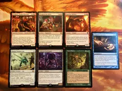 MTG 7 x Rare Card Lot Mixed Sets Near-Mint!! - Image 1